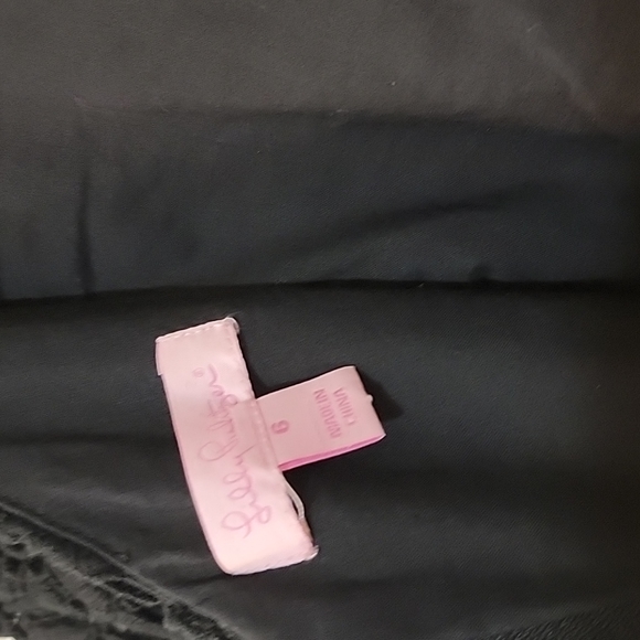 Lilly Pulitzer Black Dress, Size 6. Beautiful! - Picture 5 of 6